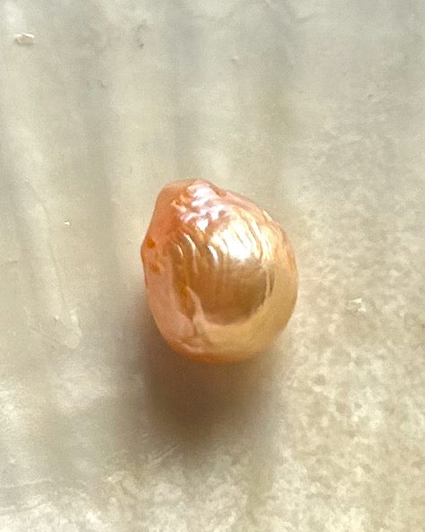 Japan Kasumi Golden Apricot Drop Pearl