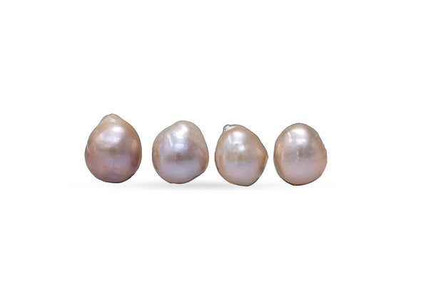 4 pearl lot of Boke Drops Japan Kasumi Pearls