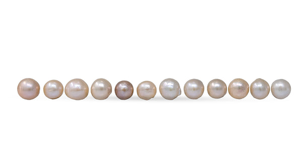 12 pearl lot of japan kasumi pearls