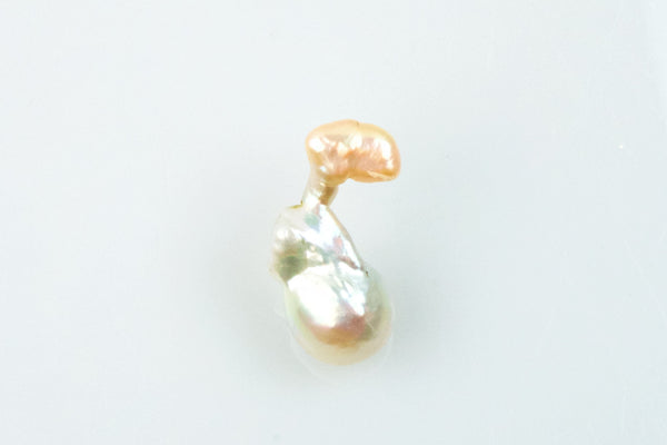 decorated flame baroque drop pearl