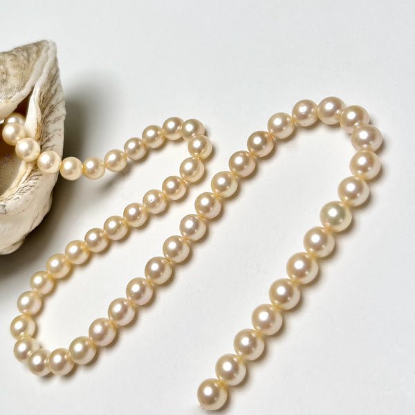 8.3-9mm Japan Akoya pearl strand