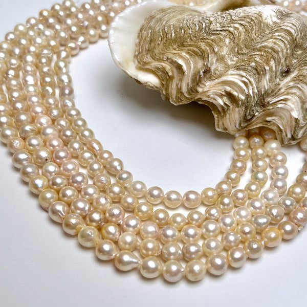 7-8mm Japan Akoya pearl strand