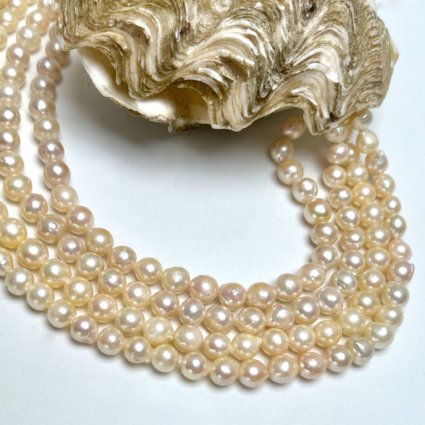 8+mm Japan Akoya pearl strand