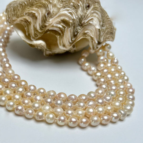 8+mm Japan Akoya pearl strand