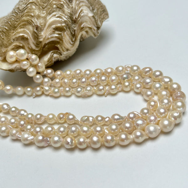 7+mm Japan Akoya pearl strand