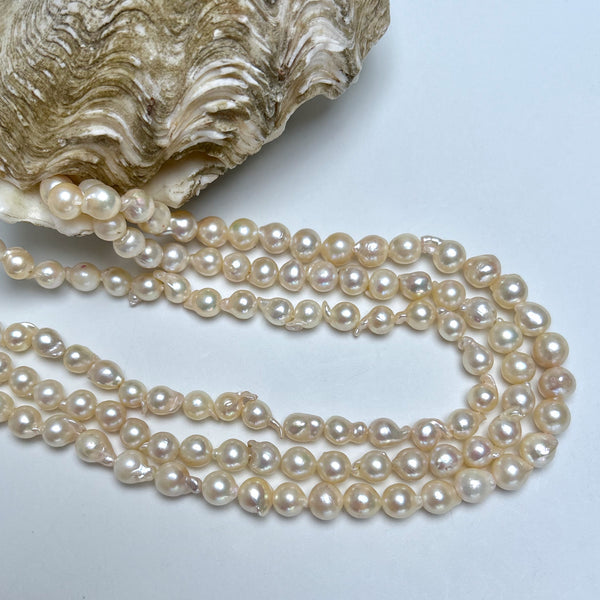 7+mm Japan Akoya pearl strand