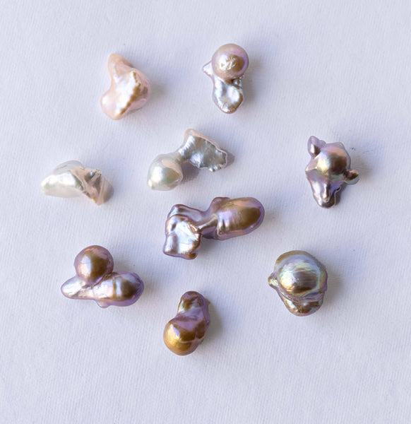 Funny Shaped Bead Nucleated Chinese Freshwater pearl