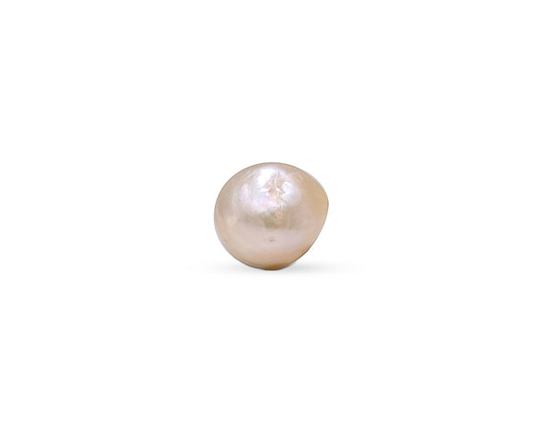 Large Champagne Japan Kasumi semi-baroque pearl