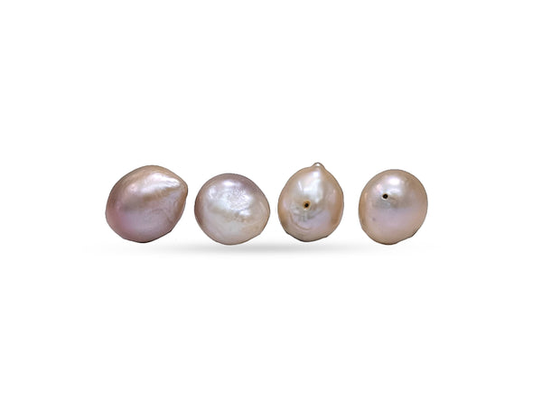 4 pearl lot of Boke Drops Japan Kasumi Pearls