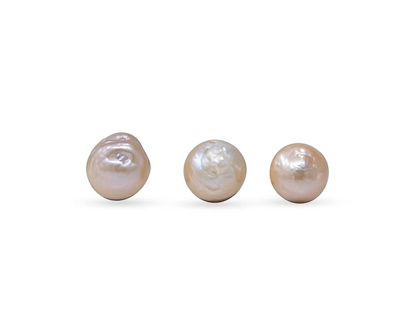 3 pearl lot of cream japan kasumi pearls