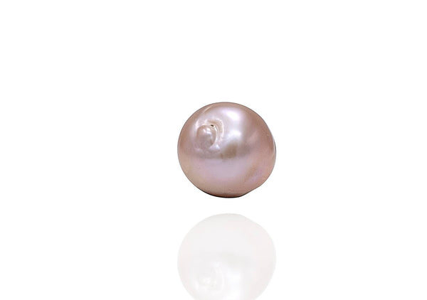 Large Mauve Round Japan Kasumi pearl