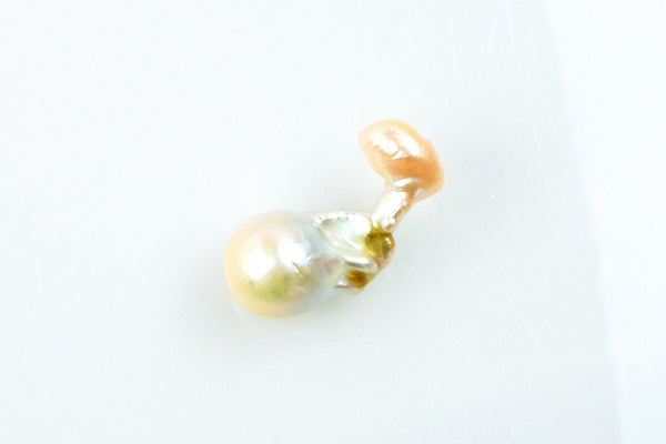 decorated flame baroque drop pearl
